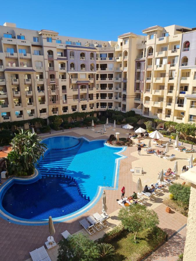 Florenza Blue Sky & Poolview Studio Hurghada Exterior foto