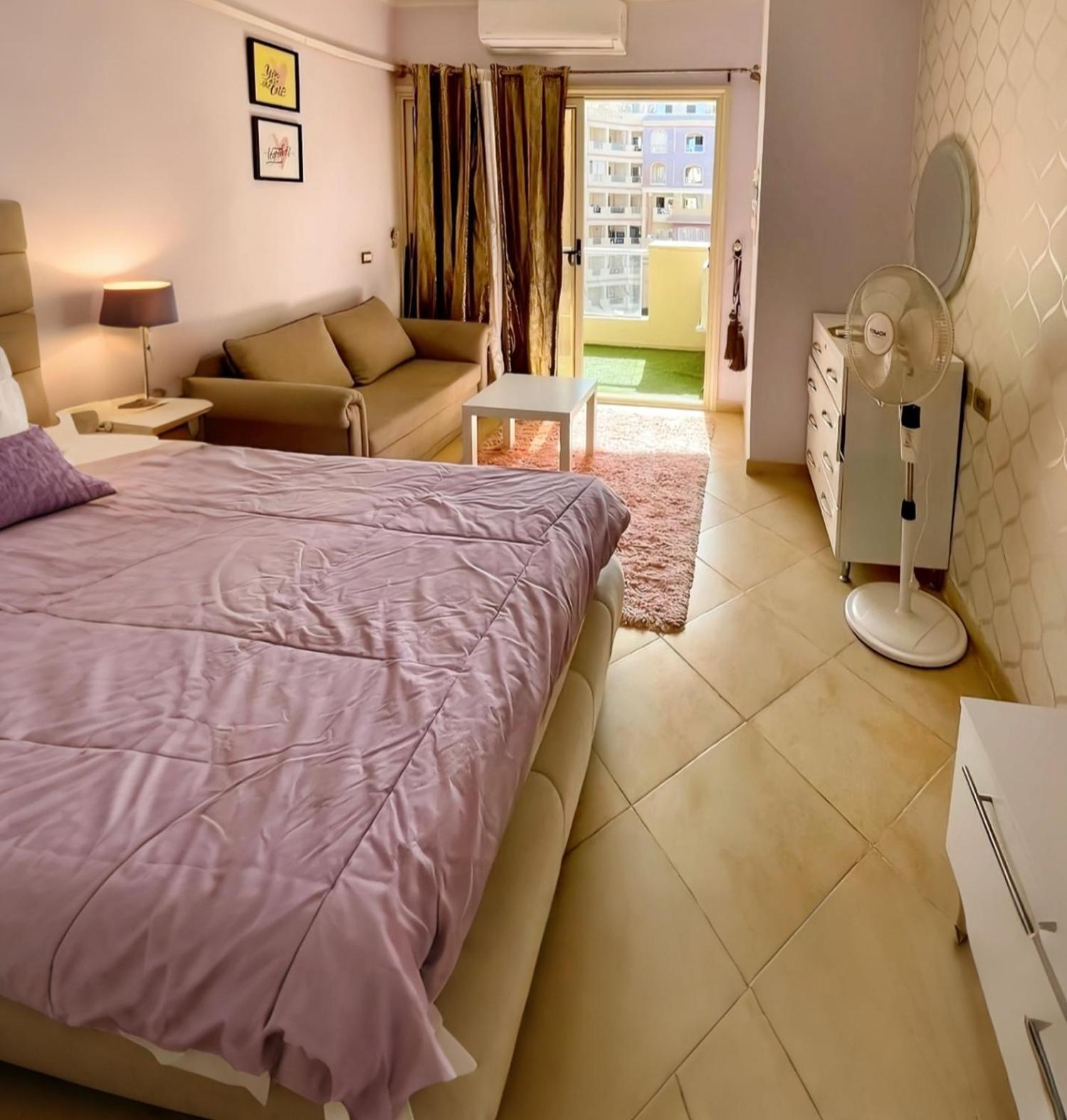 Florenza Blue Sky & Poolview Studio Hurghada Exterior foto