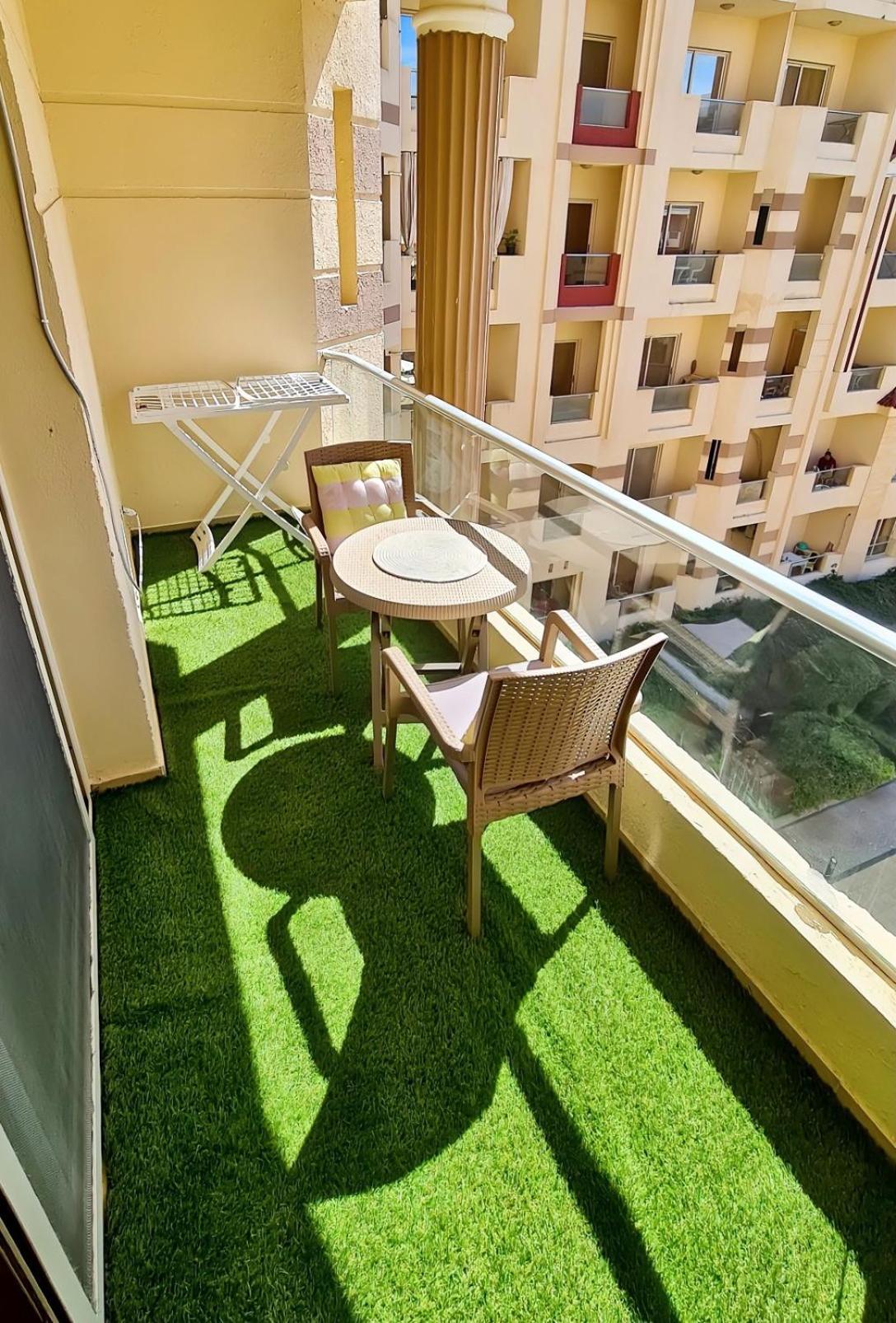 Florenza Blue Sky & Poolview Studio Hurghada Exterior foto